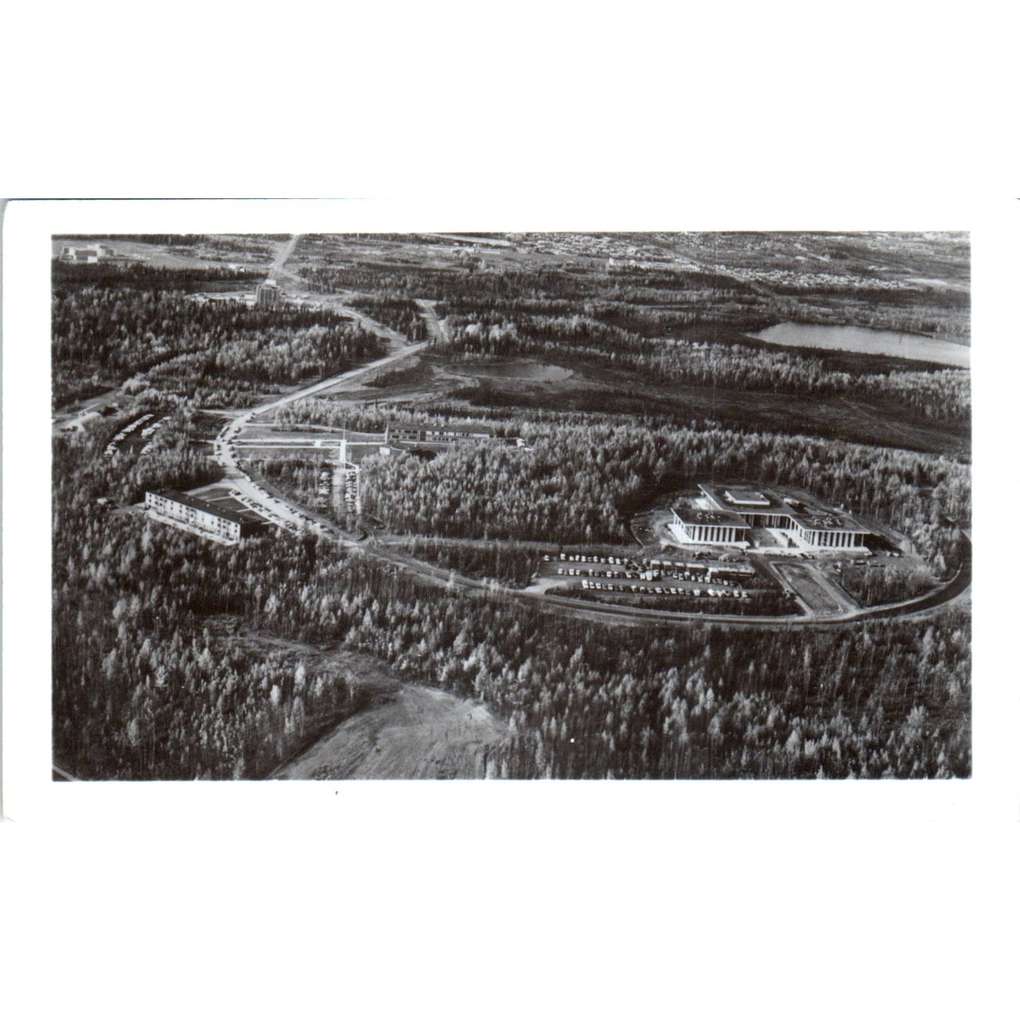 Anchorage Alaska Methodist University Campus Original Postcard P2-7