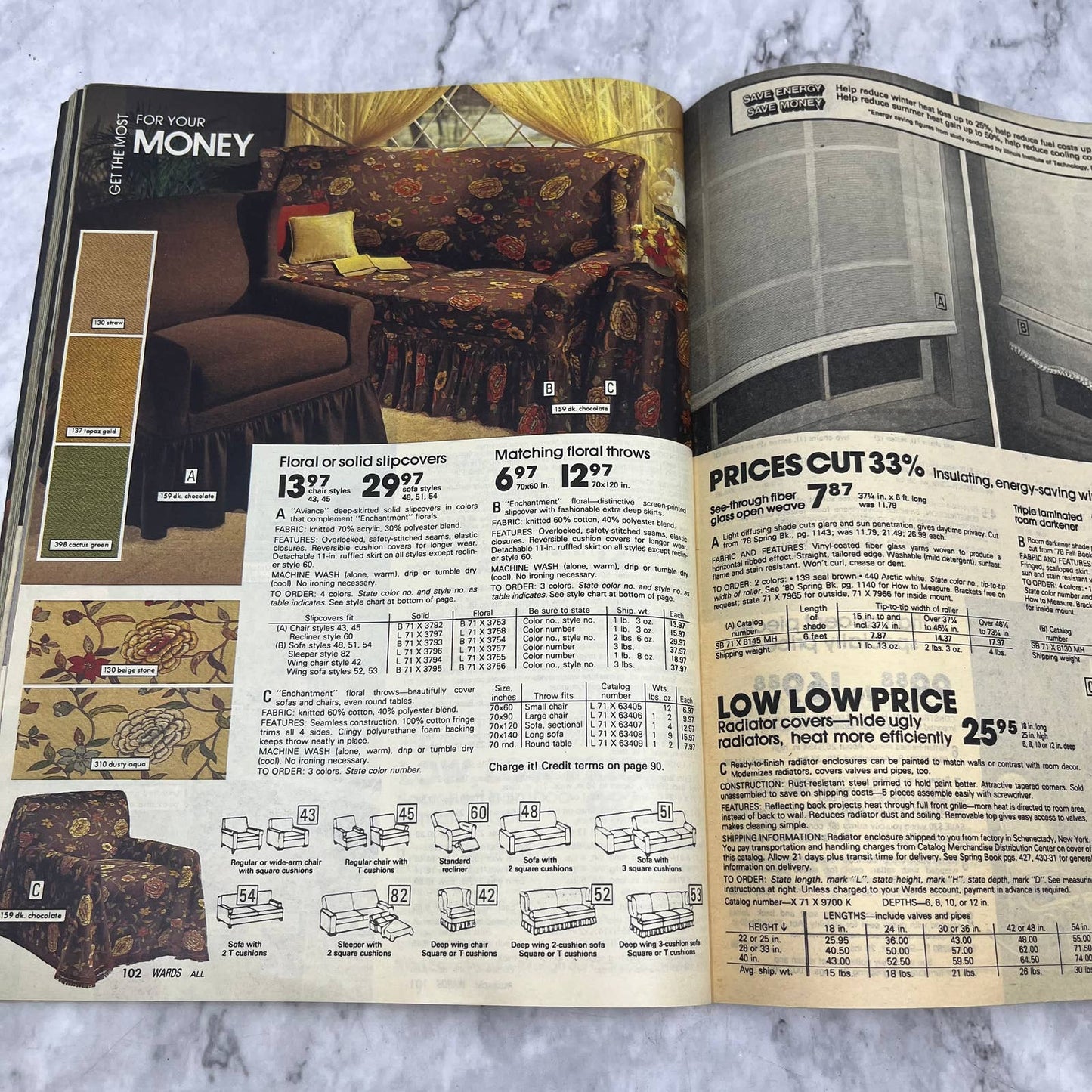 Montgomery Ward 1980 999 Price Cuts Home Furnishings Catalog Sale Original S3