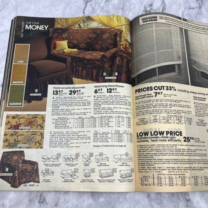 Montgomery Ward 1980 999 Price Cuts Home Furnishings Catalog Sale Original S3