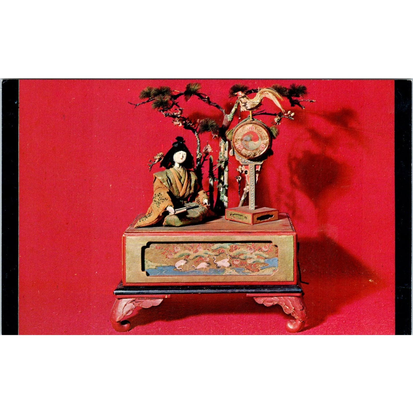 Karakuri Ningyo Japanese Mechanical Doll Yesteryears Sandwich MA Postcard PB4