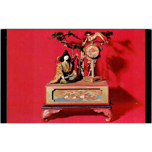 Karakuri Ningyo Japanese Mechanical Doll Yesteryears Sandwich MA Postcard PB4