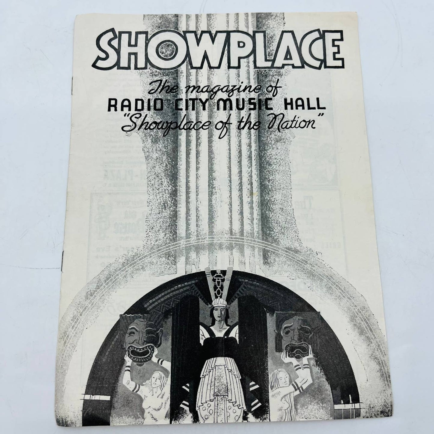 1941 Radio City Music Hall New York Showplace December Holiday Program C6