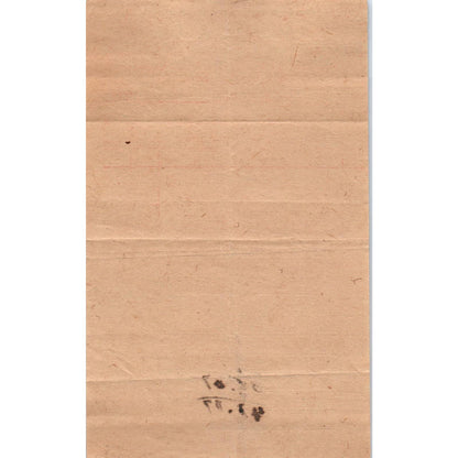 1915 Campbell & Co. Hart Schaffner & Marx Clothes Receipt Kendallville IN AD8-2