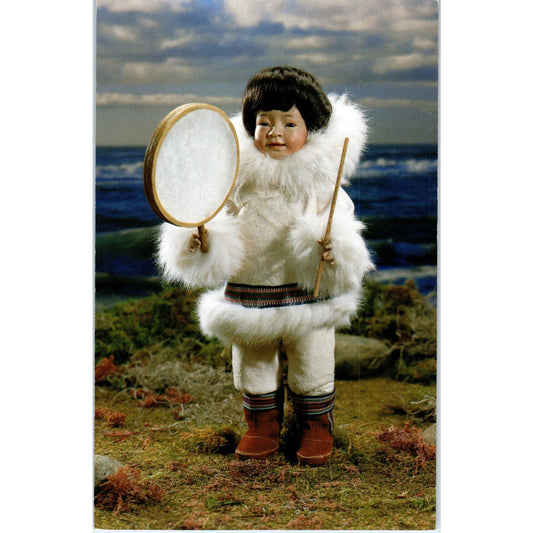 Nalukataq Eskimo Doll 1993 Lawtons Original Postcard PB10