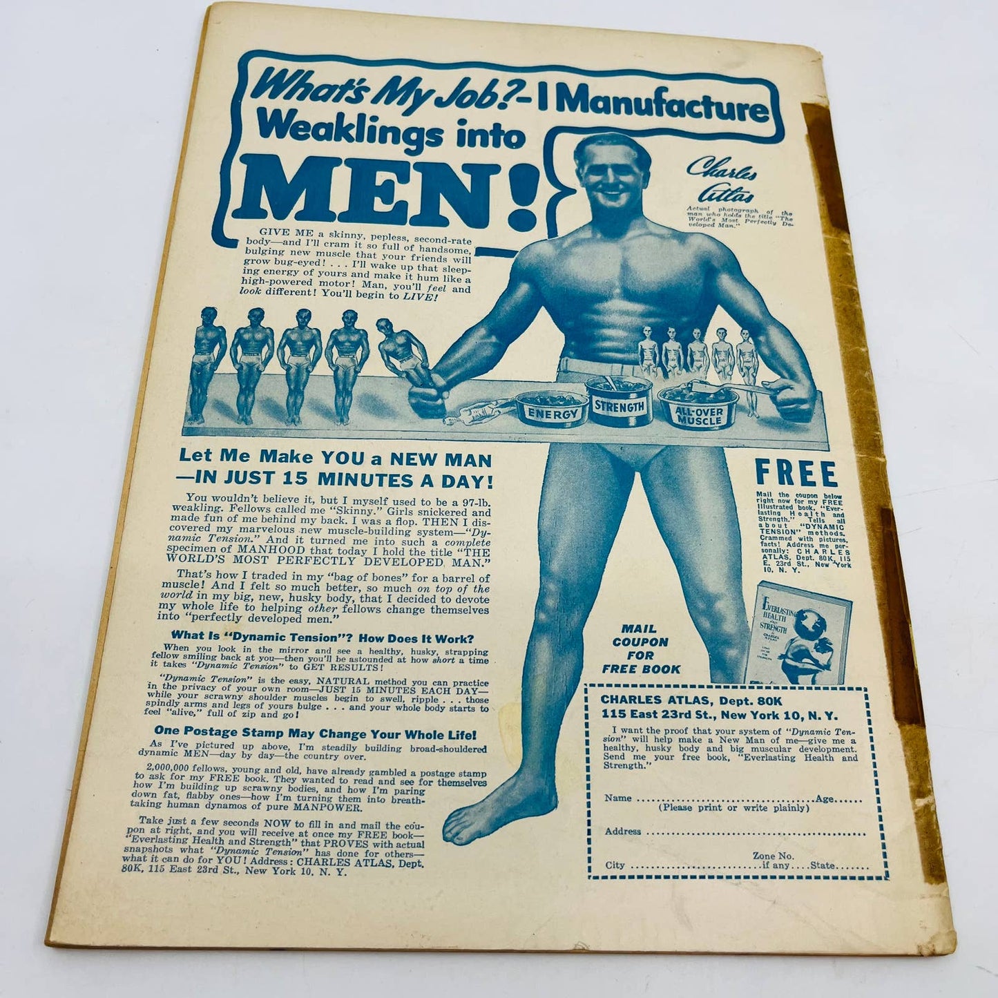 1948 Nov - The Ring Boxing Magazine – Freddy Mills Cover TA5