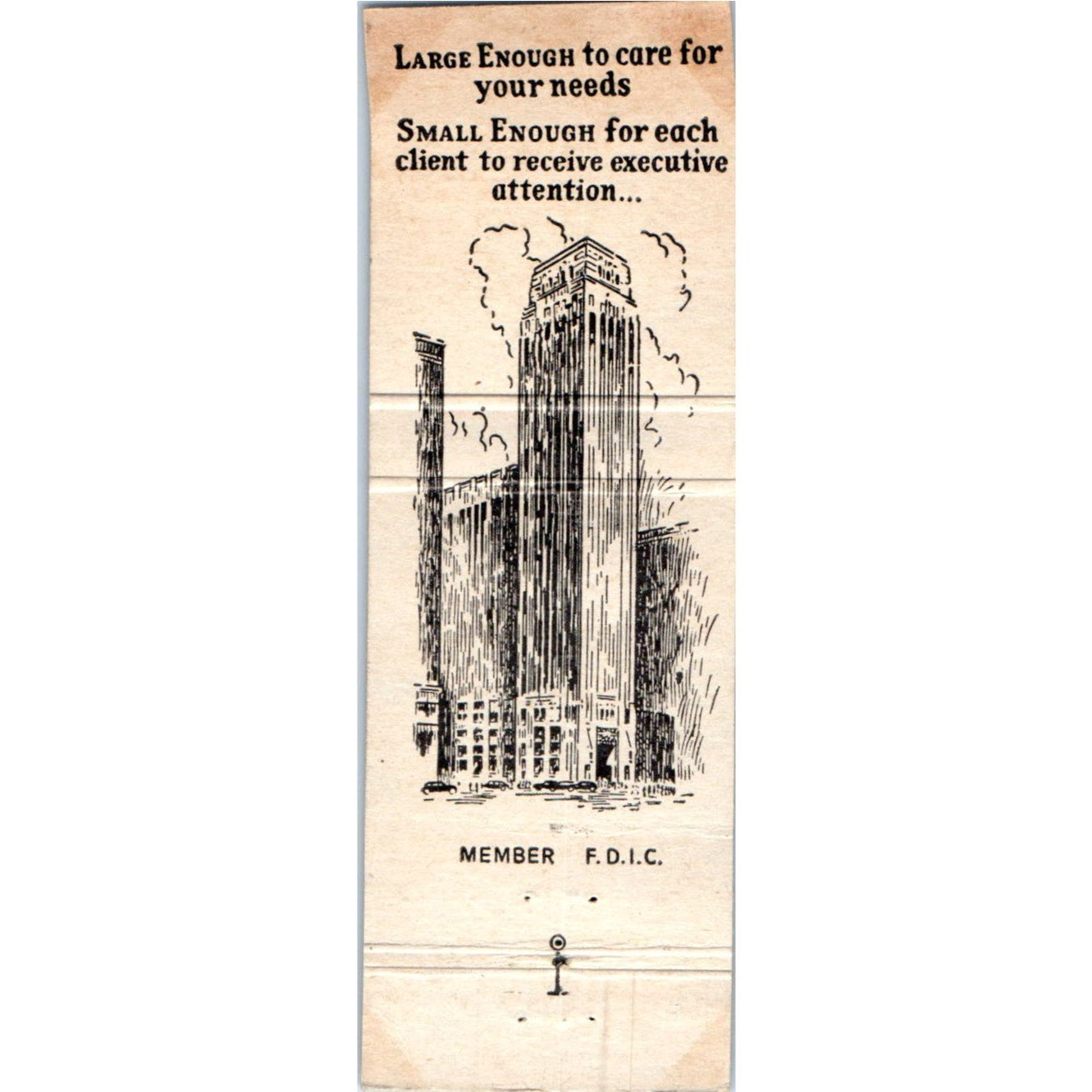 Pacific National Bank of San Francisco CA Advertising Matchbook Cover MM9-1