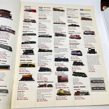 1998 Winter Sale for Model Railroaders Catalog TC6