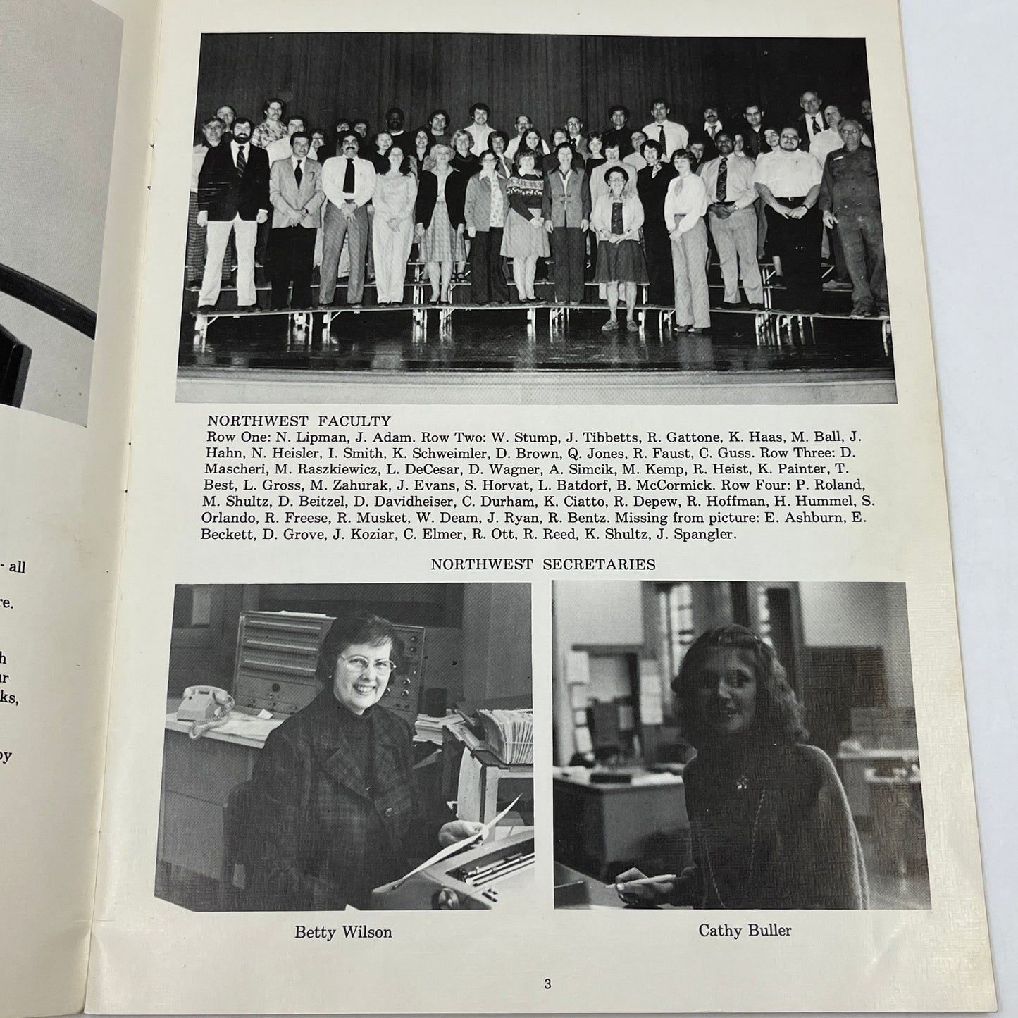 1979-1980 Northwest Junior High School Yearbook Reading PA L4-6-2