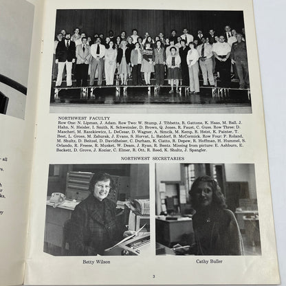 1979-1980 Northwest Junior High School Yearbook Reading PA L4-6-2