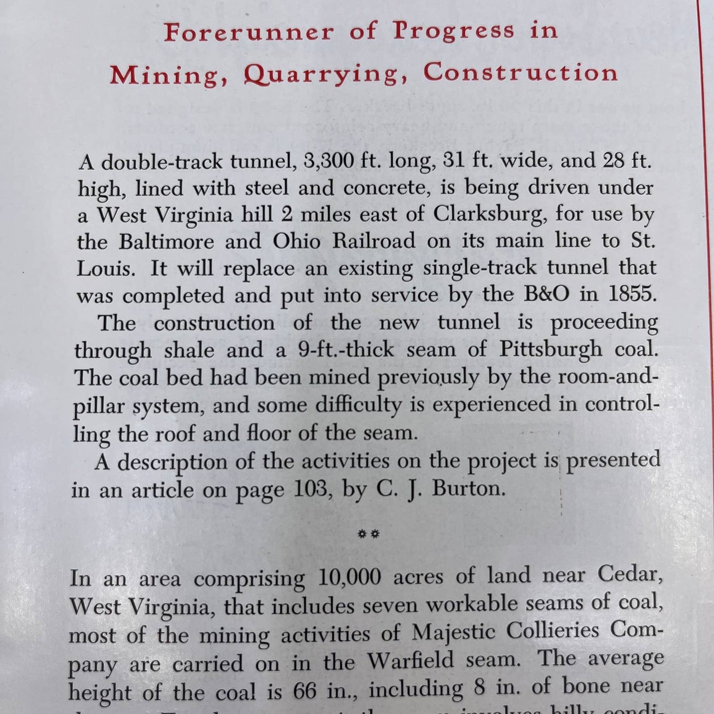 1951 The Explosives Engineer Quarrying - Mining & Construction Magazine TH6