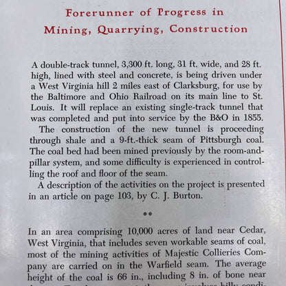 1951 The Explosives Engineer Quarrying - Mining & Construction Magazine TH6