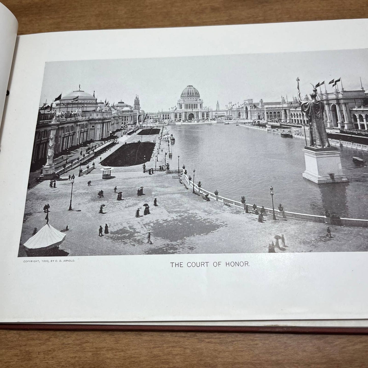 1893 World's Columbian Exposition Portfolio of Views Weltausstellung Chicago A9