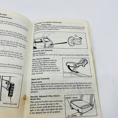 1978 78 Ford Pinto Owners Manual BA2