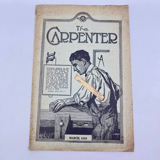 1933 March The Carpenter Magazine Vol. LIII No. 3 TF2