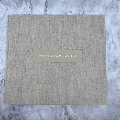 Ansel Adams At 100 by Ansel Adams and John Szarkowski First Ed. Slipcover TJ8