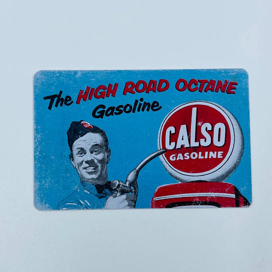 1954 Calso Gasoline Pocket Wallet Calendar SC2