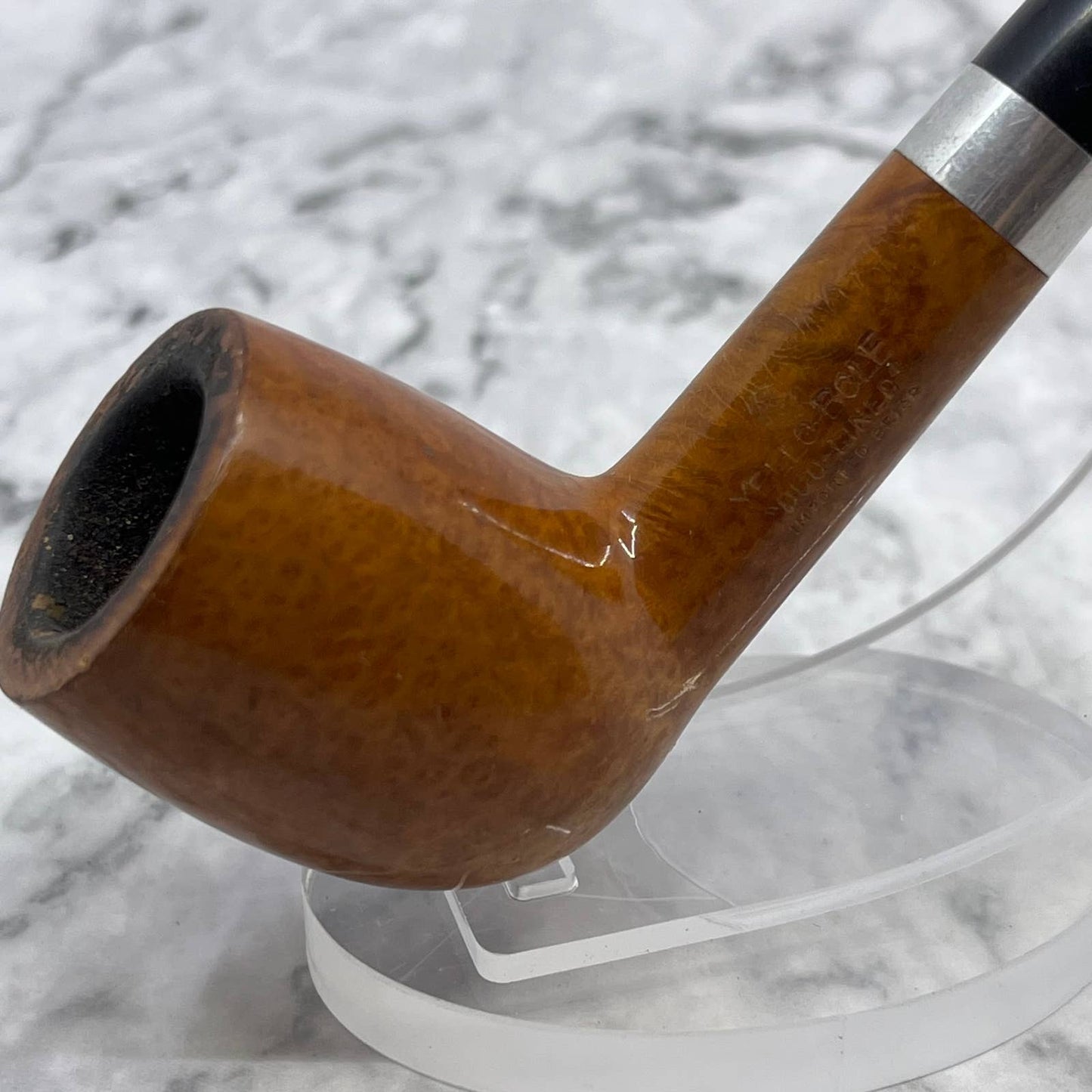 Vintage Yello-Bole Imported Briar Estate Pipe TJ4-6