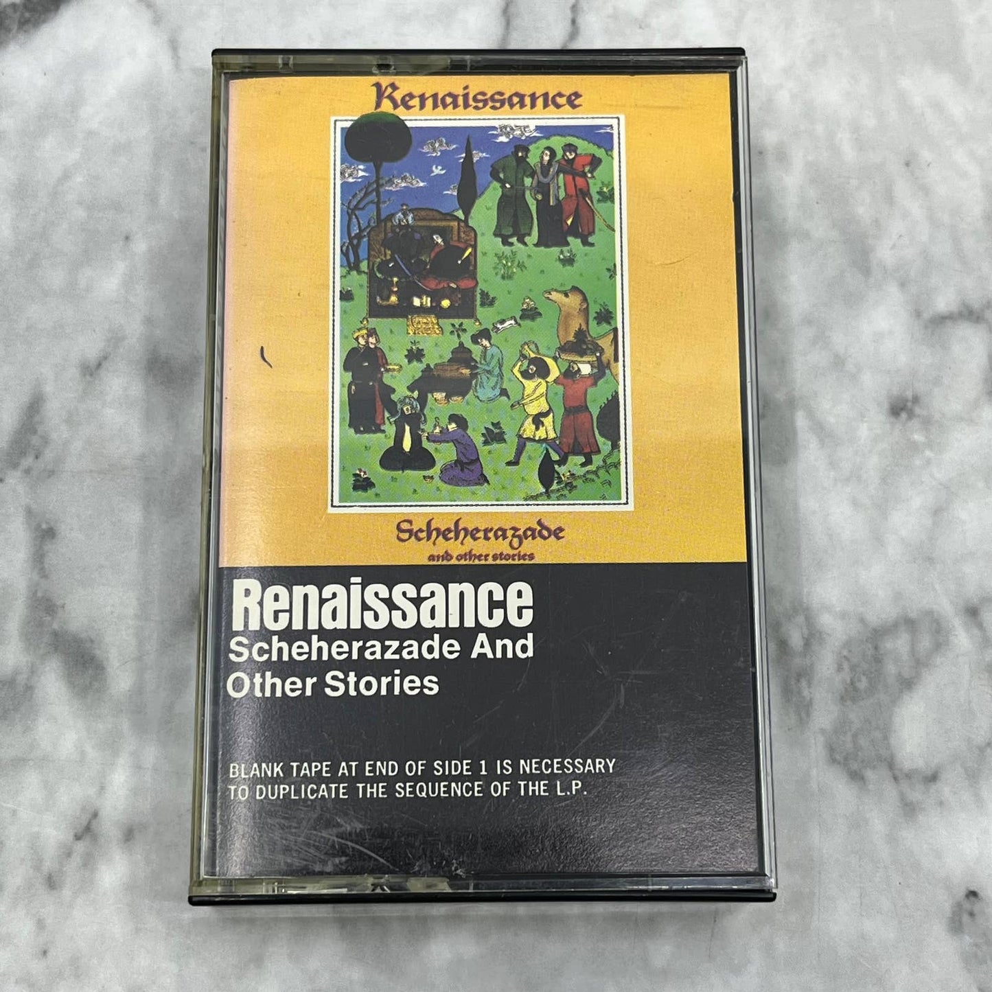 Renissance - Scheherazade and Other Stories Cassette Tape TI1-39