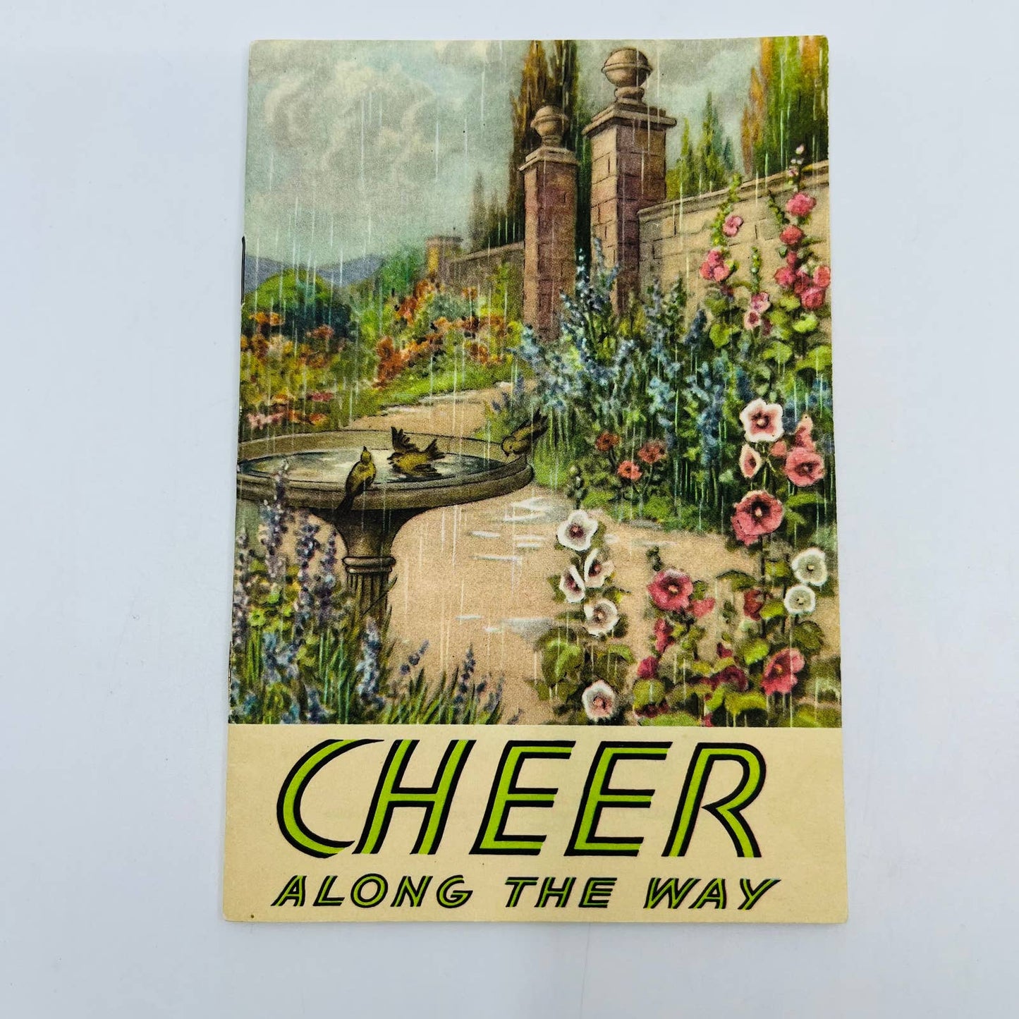 1941 Christian Religious Tract Booklet CHEER ALONG THE WAY SA7