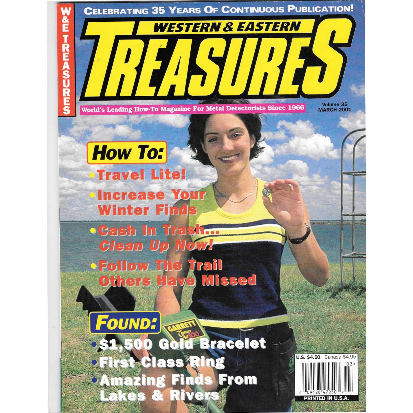 Western & Eastern Treasures Magazine - Treasure Hunting March 2001 M6