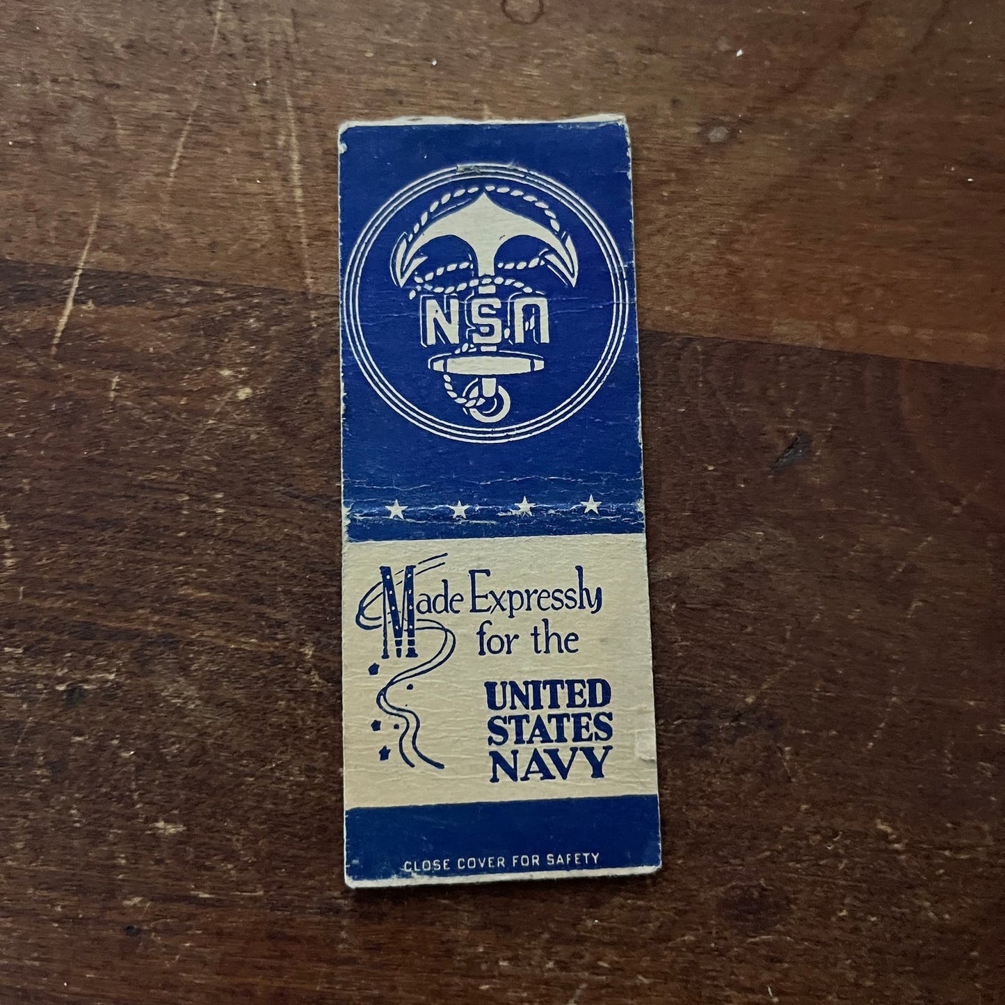 USN United States Navy Advertising Matchbook Cover SB3-M3