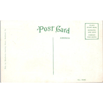 Antique Postcard Grand View - Top of Allegheny Mountains PA TD8-P2