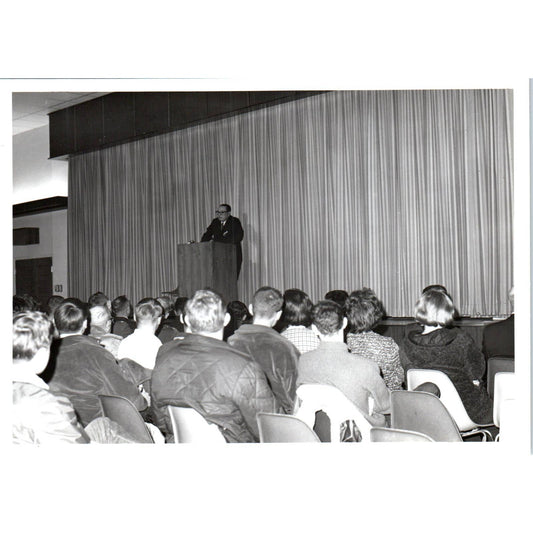 Sukich Nimmanheminda Thai Ambassador Address 1967 Original Photo 5x7 TK1-P5