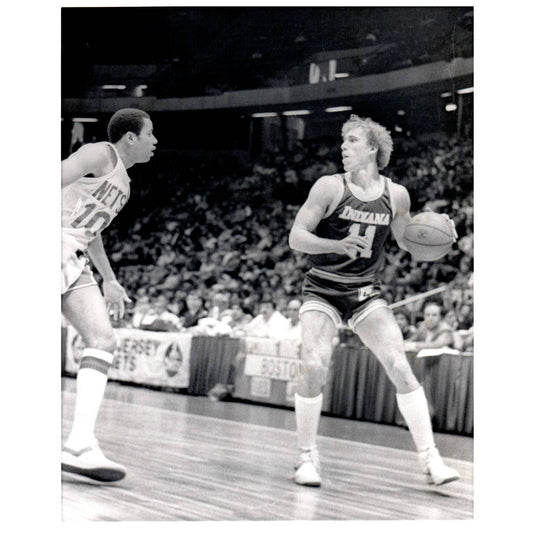 1983 Press Photo Basketball NBA Indiana Pacers Brook Steppe 8x10" AD3