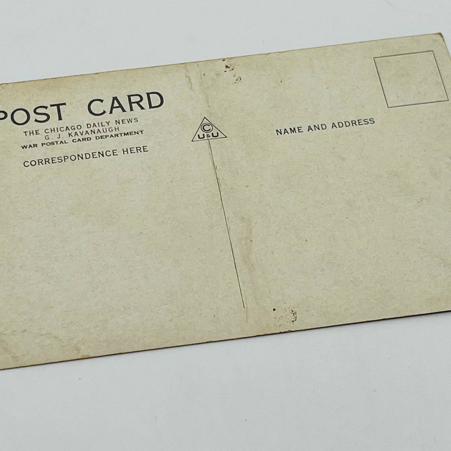 c1918 Postcard WWI Army Troops Wounded & Dying Germans Belleau Wood France PA9