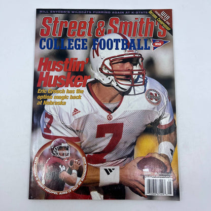 2000 Street & Smith’s College Football Magazine Eric Crouch Nebraska TH6