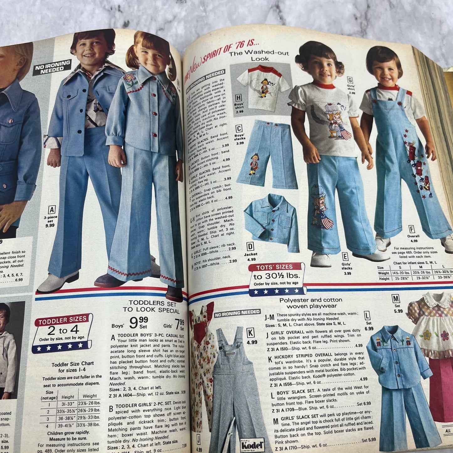 Montgomery Ward 1976 Spring Bicentennial Catalog Kansas City MO Hardcover S3