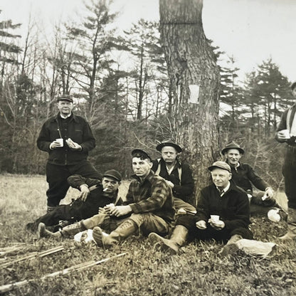 1940s Vintage Endicott NY Hunting and Fishing Photo Lot of 9 SC5