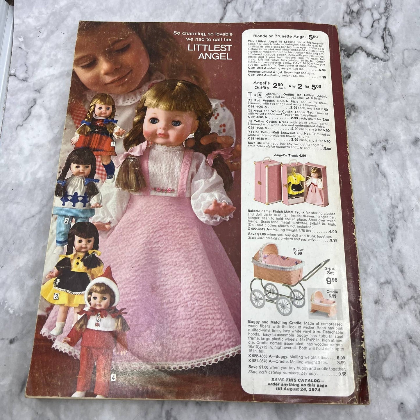 1973 JC Penny Christmas Wish Book Catalog - Great Vintage Toys & Gifts S1