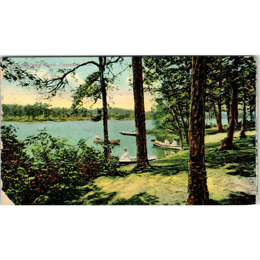 Knights Park Camden NJ c1910 Original Postcard P3-3