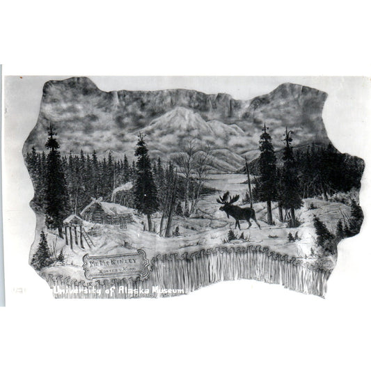 University of Alaska Museum RPPC Alaska Original Postcard P1-11