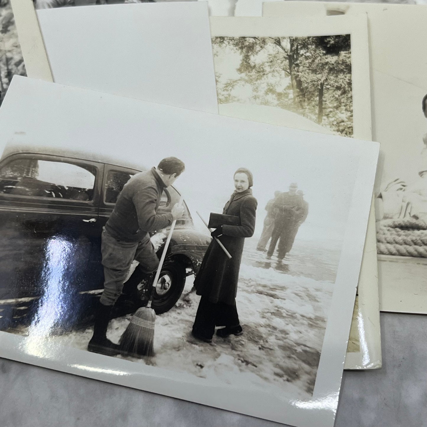 c1940 Photos VA Vacation Hollis & Margaret Mills, Roscoe & Myrtle Wright P4-10