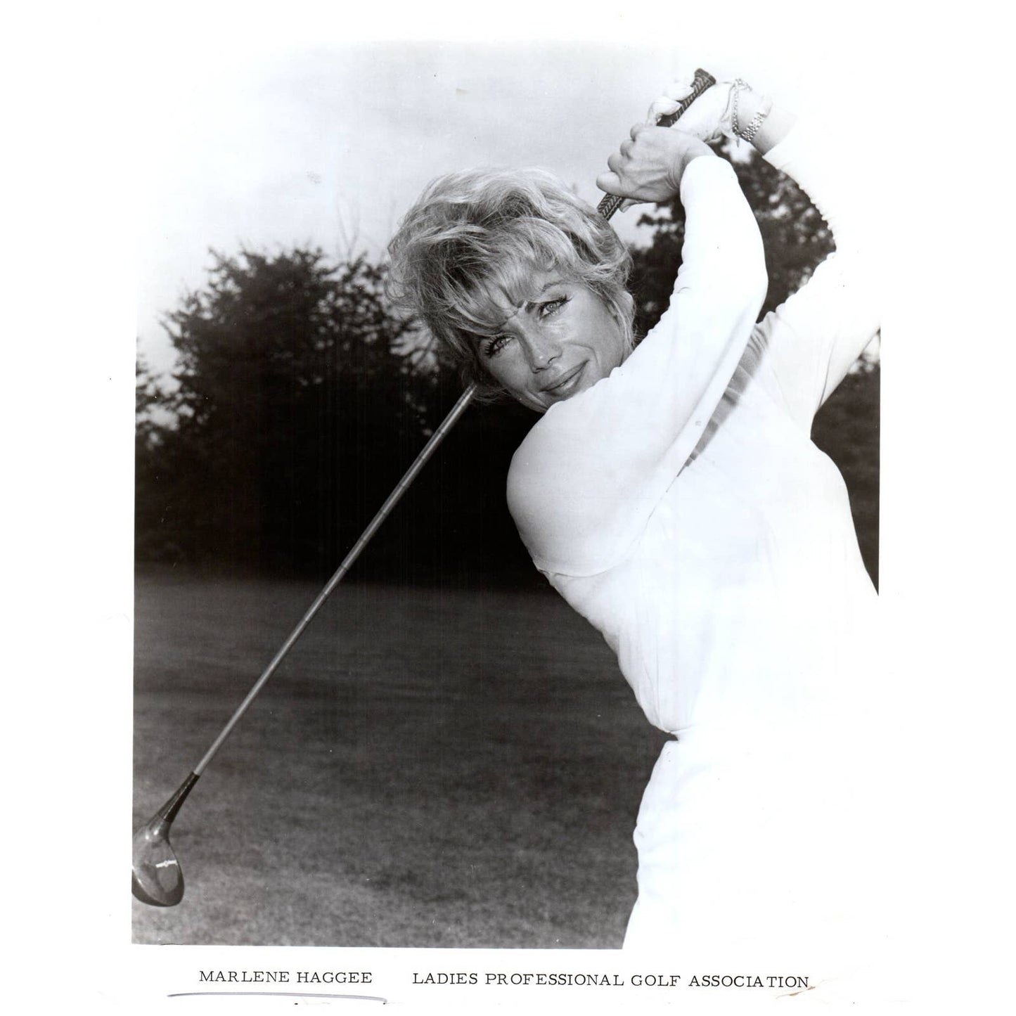 1972 Original Press Photo Ladies' PGA Golf Marlene Hagge 8x10 AD1