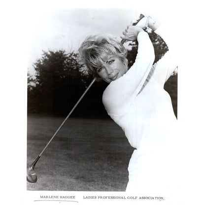 1972 Original Press Photo Ladies' PGA Golf Marlene Hagge 8x10 AD1