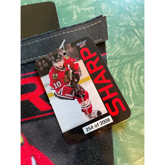 Vintage NHL NHLPA Hockey Chicago Blackhawks Patrick Sharp Felt Pennant Souvenir