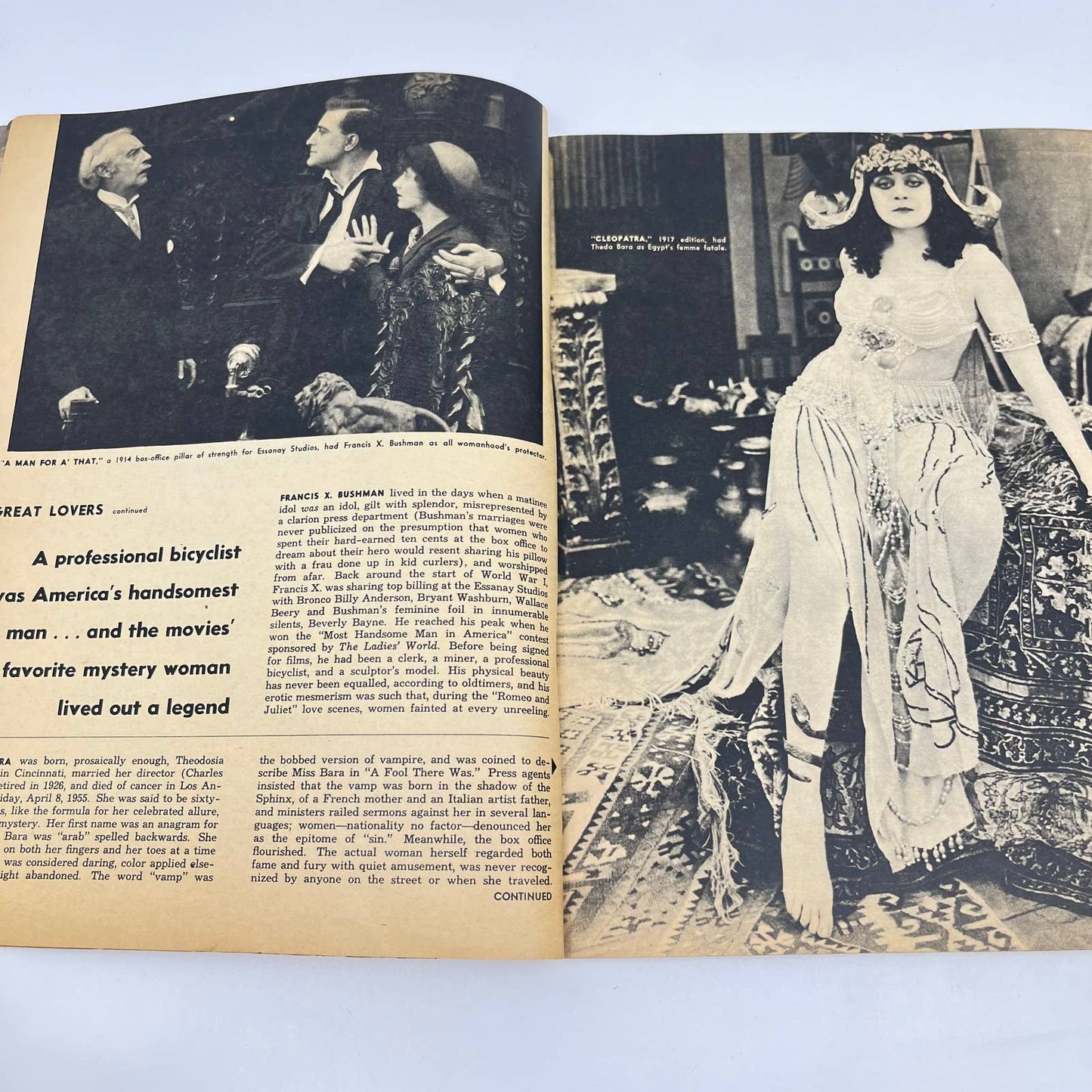 1955 This Was Hollywood Magazine Charlie Chaplin John Gilbert Greta Garbo TF3