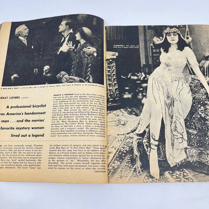 1955 This Was Hollywood Magazine Charlie Chaplin John Gilbert Greta Garbo TF3