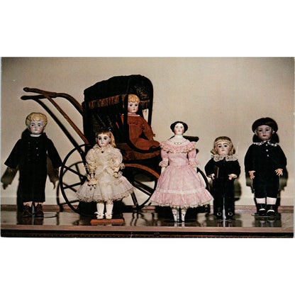 Cameron's Doll & Carriage Museum Joel Ellis Doll Carriage Original Postcard PB10