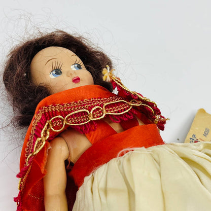 MOLLYE Miss January Doll International Doll Co. w/ Hang Tag Hard Plastic TD9