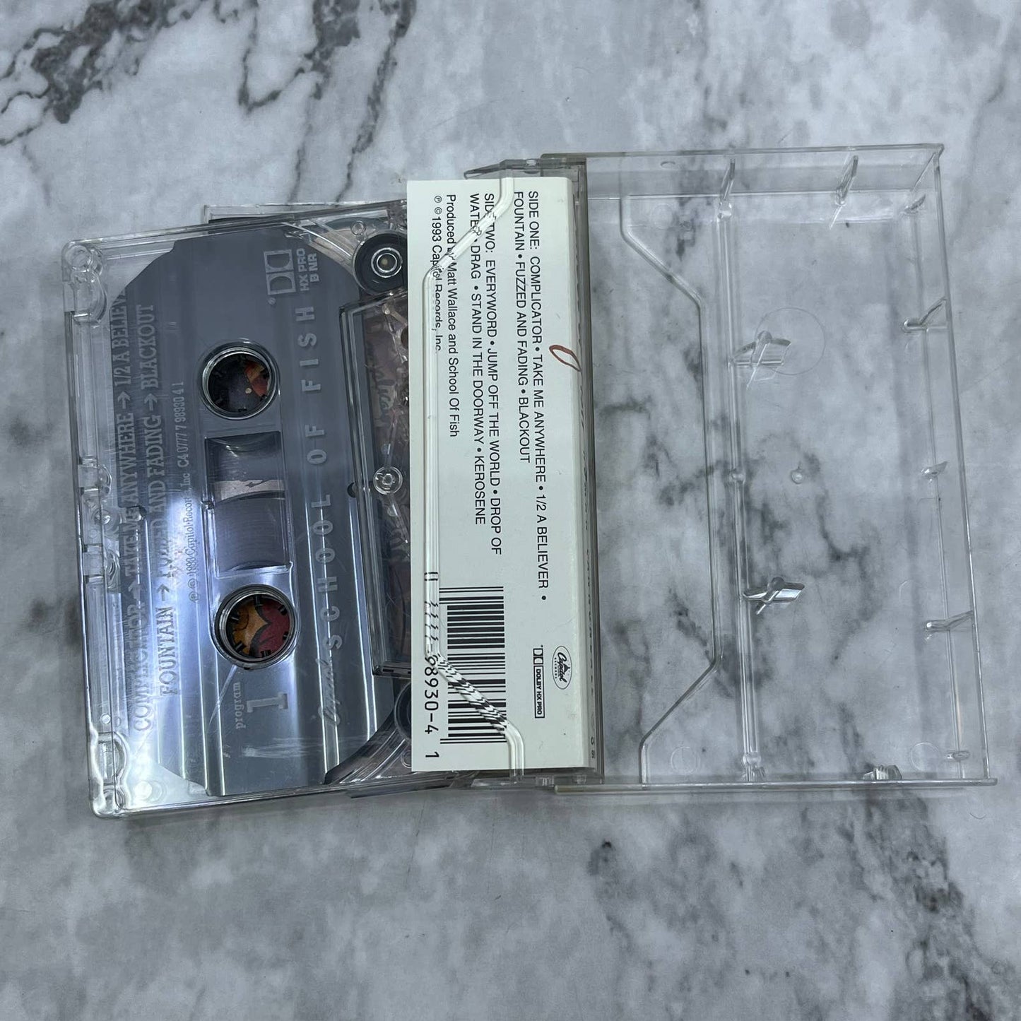 School of Fish - Human Cannonball Cassette Tape￼ TC7-45