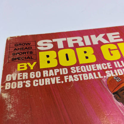 1969 Strike Zone By Bob Gibson Cardinals Baseball Pitching 1st Ed Vtg TD2