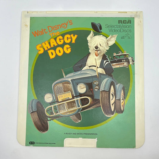 Walt Disney's The Shaggy Dog RCA SelectaVision - CED VideoDisc TG2