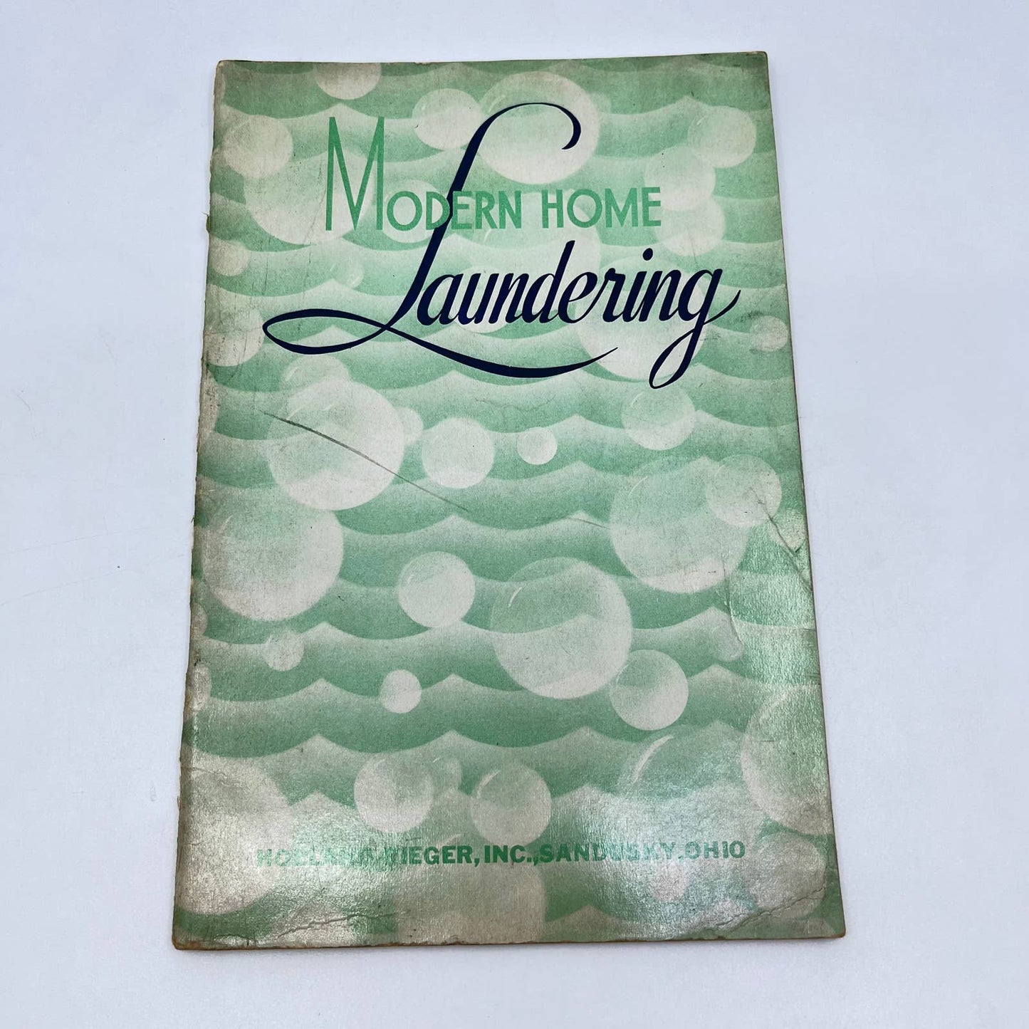 1936 Modern Home Laundering Practical Information Based on Tested Methods TF7-2