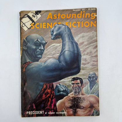 Astounding SCIENCE FICTION Precedent December 1957 Robert Heinlein Pulp TC1