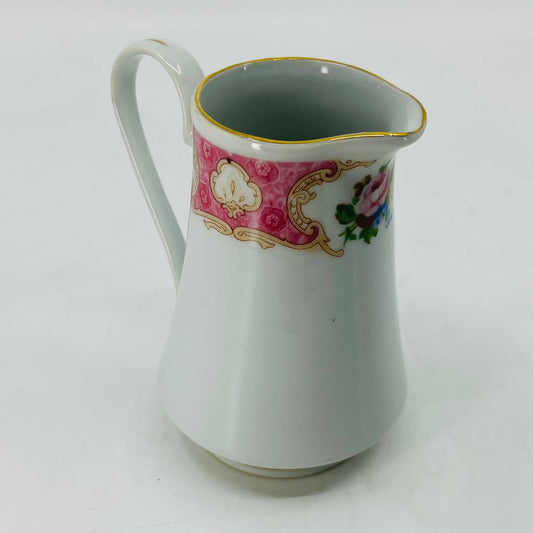 Remington Red Sea Fine China Spring Garden Roses Creamer 4.5” TC9