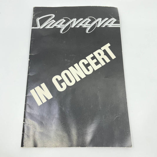 Sha Na Na Vintage In Concert 1982 Tour Concert Program Book W/ Ticket Stubs FL3